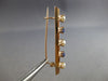 ANTIQUE .50CT AAA SAPPHIRE & SOUTH SEA PEARL 14KT ROSE GOLD BROOCH/PENDANT 28106