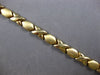 ESTATE 14KT YELLOW GOLD 3D CLASSIC XO MATTE & SHINY LOVE BRACELET