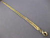 ESTATE .70CT DIAMOND 14KT YELLOW GOLD TWO ROW CHANNEL BAR LOVE NECKLACE #27442