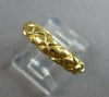 ESTATE 18KT YELLOW GOLD 3D TIFFANY & CO CRISS CROSS WEDDING ANNIVERSARY RING