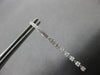 .93CT DIAMOND 18K WHITE GOLD 3D BY THE YARD CLIP ON CHANDELIER HANGING EARRINGS