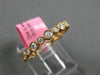 ESTATE .44CT DIAMOND 18KT ROSE GOLD 3D CLASSIC ROUND FILIGREE ETERNITY RING