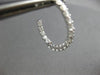 ESTATE 1.62CT DIAMOND 18K WHITE GOLD 3D CLASSIC INSIDE OUT HOOP HANGING EARRINGS
