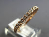 .30CT DIAMOND 14KT ROSE GOLD SEMI ETERNITY SHARED PRONG WEDDING ANNIVERSARY RING