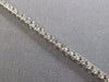 ESTATE 2.0CT DIAMOND 14KT WHITE GOLD 3D CLASSIC 2MM ROUND FUN TENNIS BRACELET