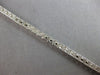 1.0CT DIAMOND 14KT WHITE GOLD 3D PAST PRESENT FUTURE SQUARE FUN TENNIS BRACELET