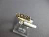 .43CT DIAMOND & WHITE ENAMEL 14K YELLOW GOLD GRADUATING JOURNEY CRISS CROSS RING
