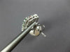 1.3CT DIAMOND AAA MULTI COLOR SAPPHIRE & SOUTH SEA PEARL 18K WHITE GOLD EARRINGS
