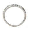 .32CT DIAMOND 18KT WHITE GOLD ROUND SHARED PRONG SEMI ETERNITY ANNIVERSARY RING