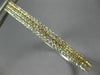ESTATE 5.30CT DIAMOND 18KT TRI COLOR GOLD 3D ETERNITY STACKABLE BANGLE BRACELET