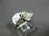 ESTATE 1.36CT DIAMOND 18KT WHITE GOLD 3D CLASSIC PEAR SHAPE ENGAGEMENT RING