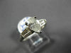 ESTATE 1.36CT DIAMOND 18KT WHITE GOLD 3D CLASSIC PEAR SHAPE ENGAGEMENT RING