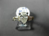 ESTATE 1.36CT DIAMOND 18KT WHITE GOLD 3D CLASSIC PEAR SHAPE ENGAGEMENT RING