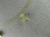 ESTATE .28CT DIAMOND 14KT YELLOW GOLD 3D CLASSIC MULTI STAR BY THE YARD NECKLACE