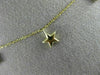 ESTATE .28CT DIAMOND 14KT YELLOW GOLD 3D CLASSIC MULTI STAR BY THE YARD NECKLACE