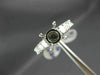 ESTATE 1.86CT PRINCESS CUT DIAMOND 18KT WHITE GOLD 3D SEMI MOUNT ENGAGEMENT RING