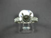 ESTATE 1.86CT PRINCESS CUT DIAMOND 18KT WHITE GOLD 3D SEMI MOUNT ENGAGEMENT RING