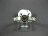 ESTATE 1.86CT PRINCESS CUT DIAMOND 18KT WHITE GOLD 3D SEMI MOUNT ENGAGEMENT RING