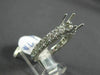 ESTATE 1.86CT PRINCESS CUT DIAMOND 18KT WHITE GOLD 3D SEMI MOUNT ENGAGEMENT RING