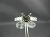 ESTATE 1.86CT PRINCESS CUT DIAMOND 18KT WHITE GOLD 3D SEMI MOUNT ENGAGEMENT RING