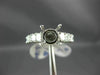 ESTATE 1.86CT PRINCESS CUT DIAMOND 18KT WHITE GOLD 3D SEMI MOUNT ENGAGEMENT RING