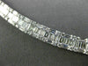 ESTATE EXTRA LARGE 30.25CT DIAMOND 18KT WHITE GOLD 3D ETERNITY COCKTAIL NECKLACE