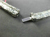 ESTATE EXTRA LARGE 30.25CT DIAMOND 18KT WHITE GOLD 3D ETERNITY COCKTAIL NECKLACE