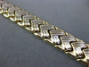 ANTIQUE LARGE .4CT OLD MINE DIAMOND 14K YELLOW GOLD FILIGREE VICTORIAN PIN 26164