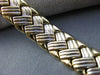 ANTIQUE LARGE .4CT OLD MINE DIAMOND 14K YELLOW GOLD FILIGREE VICTORIAN PIN 26164