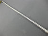 ESTATE 4.48CT ROUND DIAMOND 14KT WHITE GOLD 3D CLASSIC 4 PRONG TENNIS BRACELET