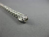 ESTATE 4.48CT ROUND DIAMOND 14KT WHITE GOLD 3D CLASSIC 4 PRONG TENNIS BRACELET