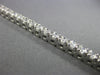 ESTATE 4.48CT ROUND DIAMOND 14KT WHITE GOLD 3D CLASSIC 4 PRONG TENNIS BRACELET