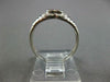 .43CT DIAMOND & AAA PINK SAPPHIRE 14KT WHITE GOLD HEART SHAPE & ROUND LOVE RING