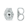 ESTATE 2.0CT AAA PERIDOT 14KT WHITE GOLD 3D PRINCESS CLASSIC STUD EARRINGS