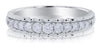 .29CT DIAMOND 14K WHITE GOLD CLASSIC ROUND SHARED PRONG WEDDING ANNIVERSARY RING