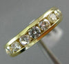 ESTATE 1.95CT DIAMOND 14KT YELLOW GOLD CLASSIC WEDDING ANNIVERSARY RING #14593