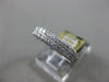 ESTATE .41CT DIAMOND 14KT WHITE GOLD CLASSIC MILGRAIN WEDDING ANNIVERSARY RING