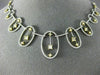 ESTATE LARGE 4.46CT WHITE & FANCY YELLOW DIAMOND 18K TOW TONE GOLD LOVE NECKLACE