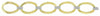 ESTATE WIDE 1.28CT DIAMOND 18K WHITE & YELLOW GOLD 3D CLASSIC OVAL LINK BRACELET