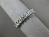 ESTATE 2.0CT DIAMOND 18KT WHITE GOLD CLASSIC PRINCESS ETERNITY ANNIVERSARY RING
