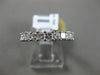 ESTATE 2.0CT DIAMOND 18KT WHITE GOLD CLASSIC PRINCESS ETERNITY ANNIVERSARY RING