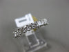 ESTATE 2.0CT DIAMOND 18KT WHITE GOLD CLASSIC PRINCESS ETERNITY ANNIVERSARY RING