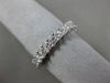 ESTATE 2.0CT DIAMOND 18KT WHITE GOLD CLASSIC PRINCESS ETERNITY ANNIVERSARY RING