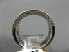 WIDE 2.29CT ROUND & PRINCESS DIAMOND 18KT WHITE GOLD SEMI ETERNITY WEDDING RING