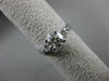 ESTATE 1.20CT DIAMOND 14K WHITE GOLD 3 STONE PAST PRESENT FUTURE ENGAGEMENT RING