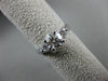 ESTATE 1.20CT DIAMOND 14K WHITE GOLD 3 STONE PAST PRESENT FUTURE ENGAGEMENT RING