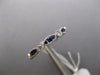 .53CT DIAMOND & AAA SAPPHIRE 18K WHITE GOLD ROUND & MARQUISE SHAPE SIZEABLE RING