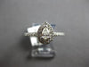 .51CT DIAMOND 14KT WHITE GOLD 3D PEAR SHAPE & ROUND CLASSIC HALO ENGAGEMENT RING