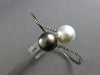LARGE 1.03CT DIAMOND & AAA TAHITIAN & SOUTH SEA PEARL 18KT BLACK GOLD BRACELET