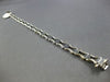 ESTATE 14KT WHITE GOLD 3D CLASSIC MATTE & SHINY SQUARE DESIGN FUN LOVE BRACELET
